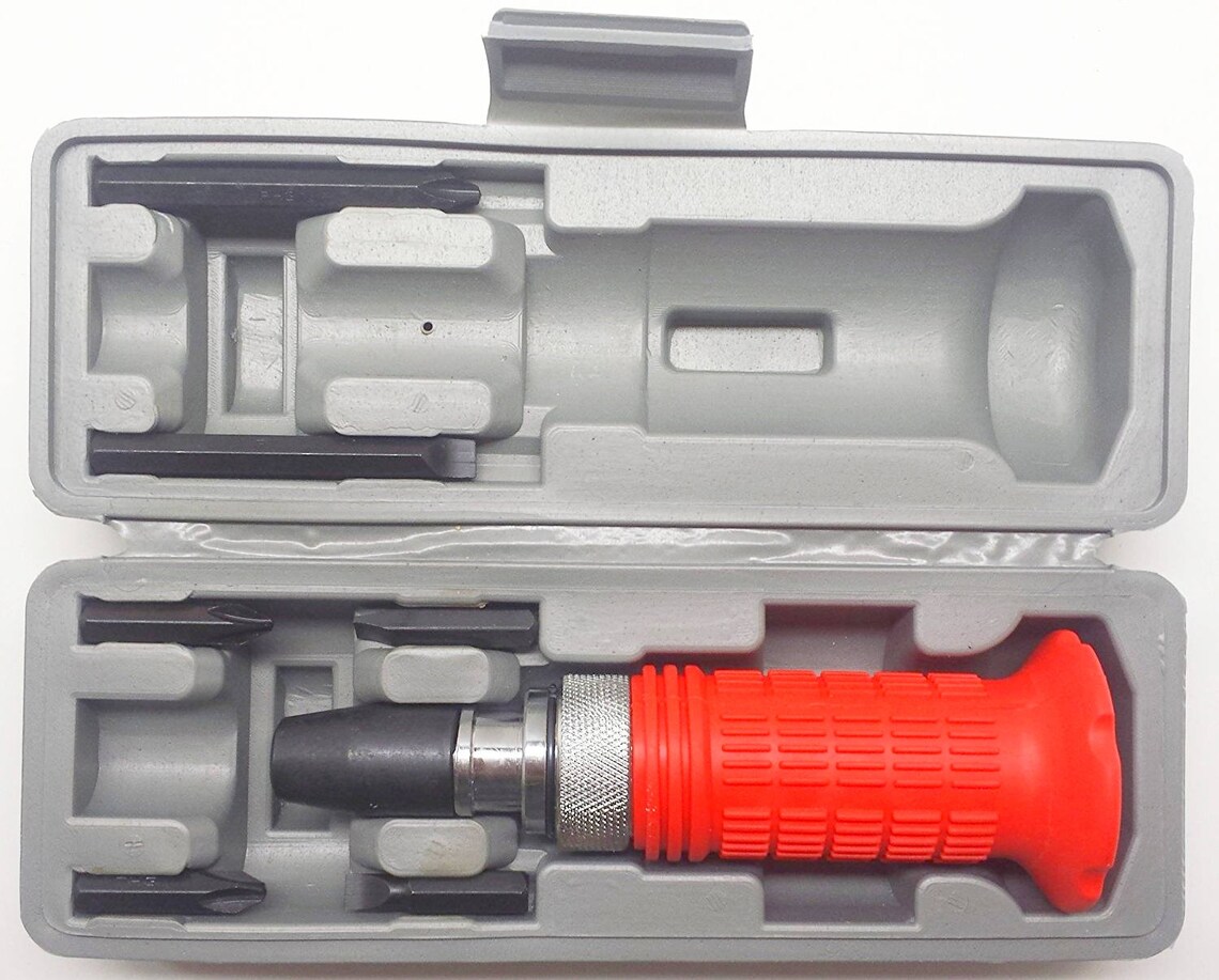 6 Bit IMPACT SCREWDRIVER SET 1/2 inch driver kit with 6 Etsy
