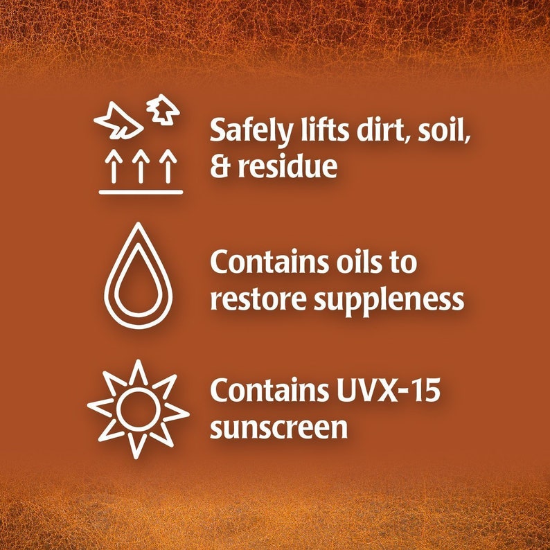 LEATHER Cleaner & Conditioner Moisturizer Protect Polish Couch Leather