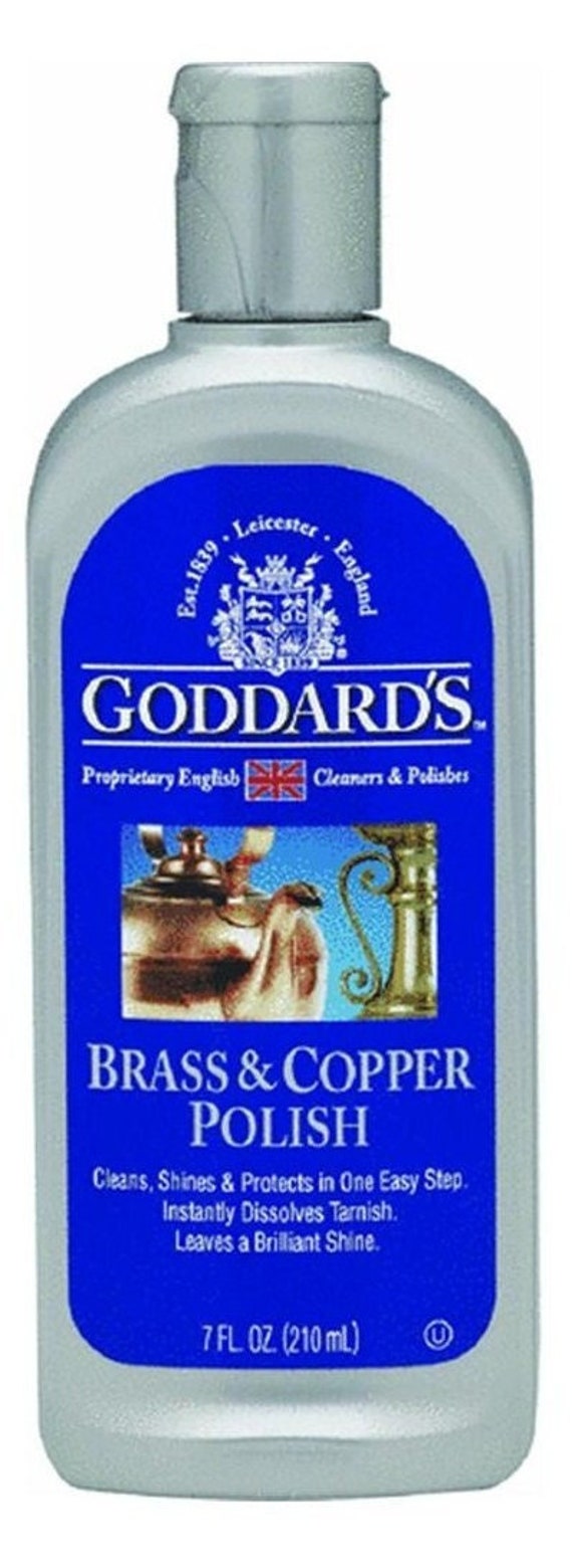 GODDARD'S Brass & Copper POLISH CLEANER Tarnish Remover Chrome