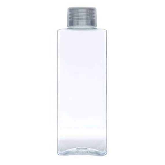 Bote de plástico transparente con tapa 150 ml