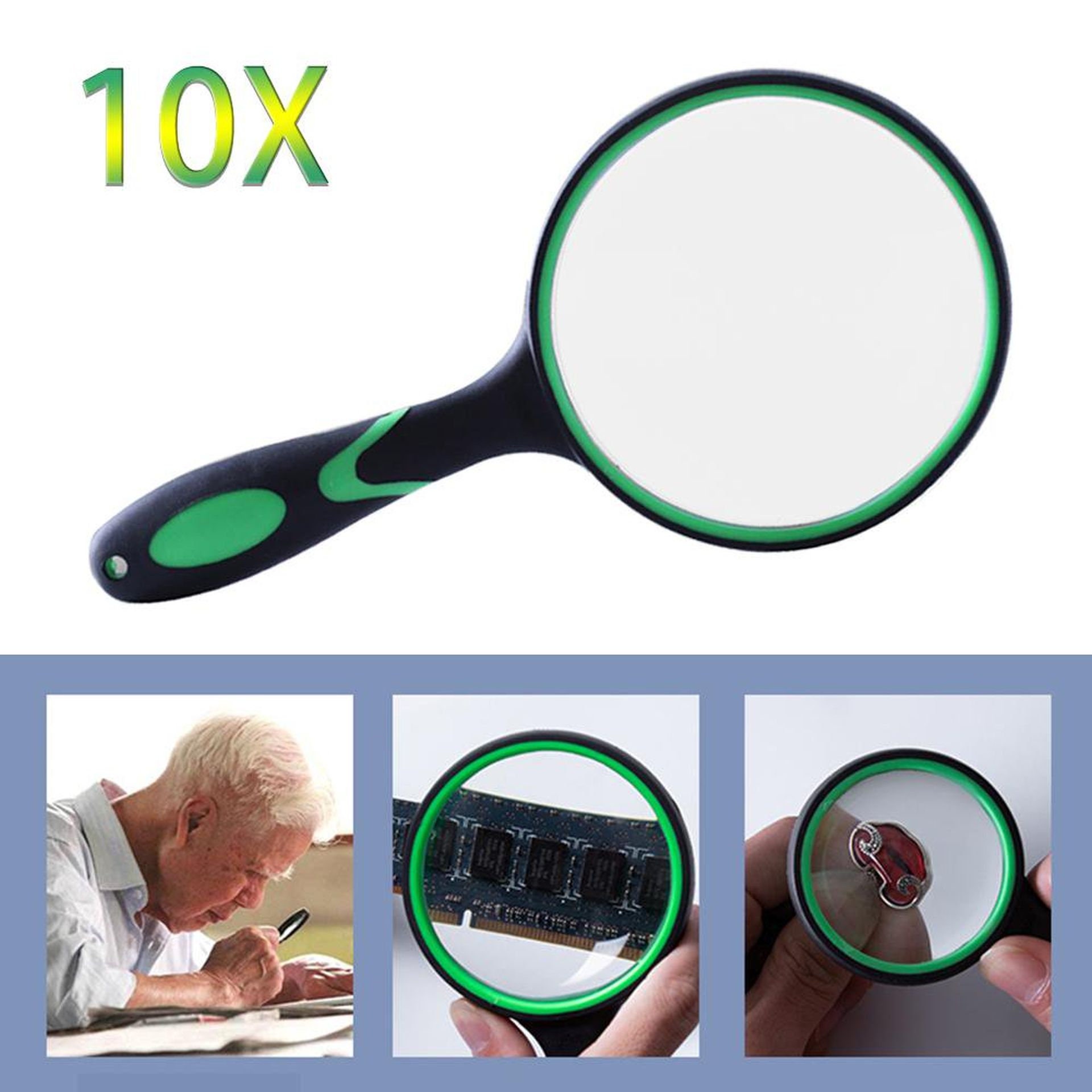Dual Lens 20X MAGNIFYING Eye GLASSES W/ Led Lights 20 Power 20x Magnifier  Hands Free Glass Jewelers Watch Repair Loupe Magnify Eyeglasses 