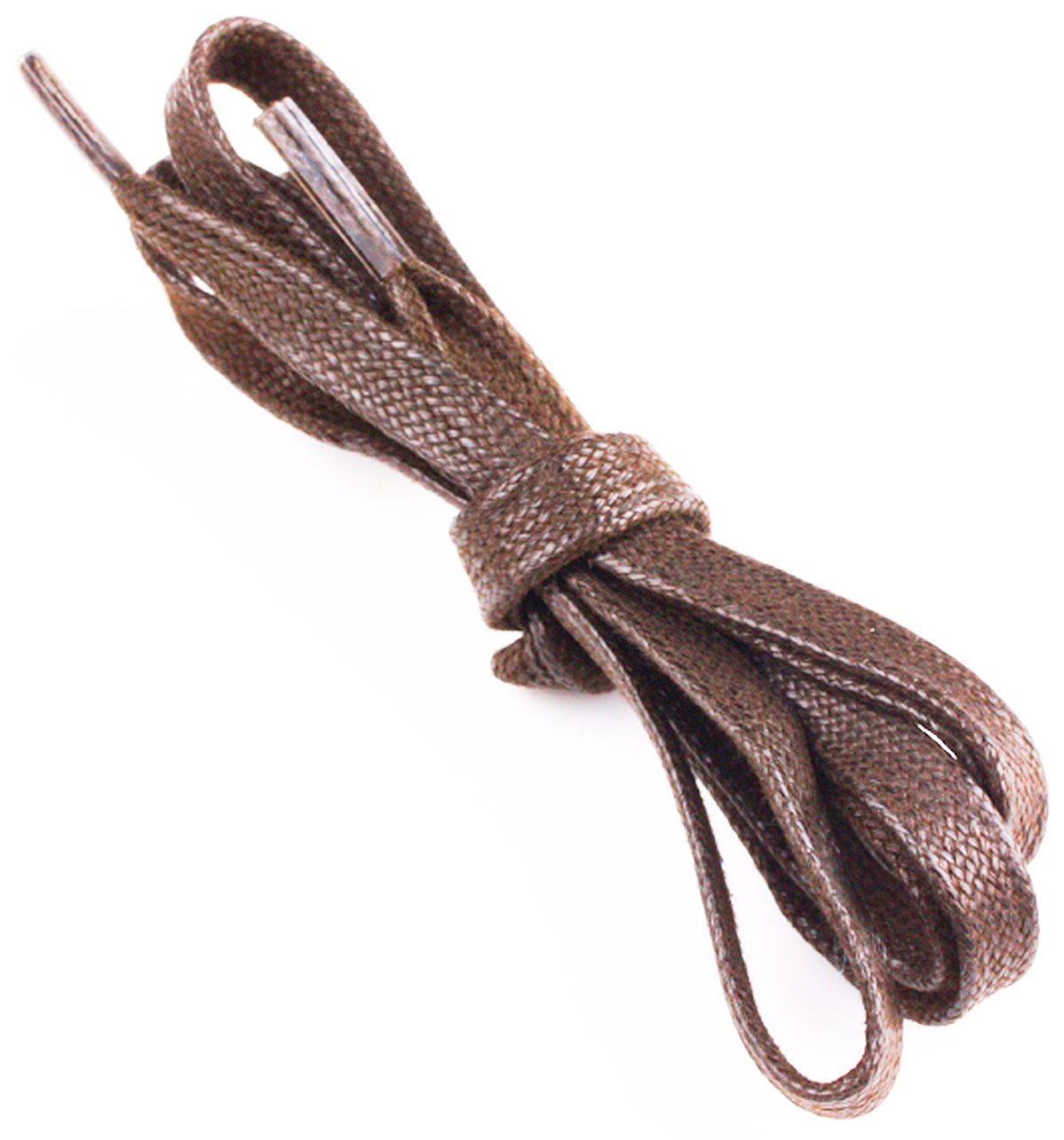 Flat Wide Waxed Boot Laces - 54 inch Gray, Size: 54 Inches