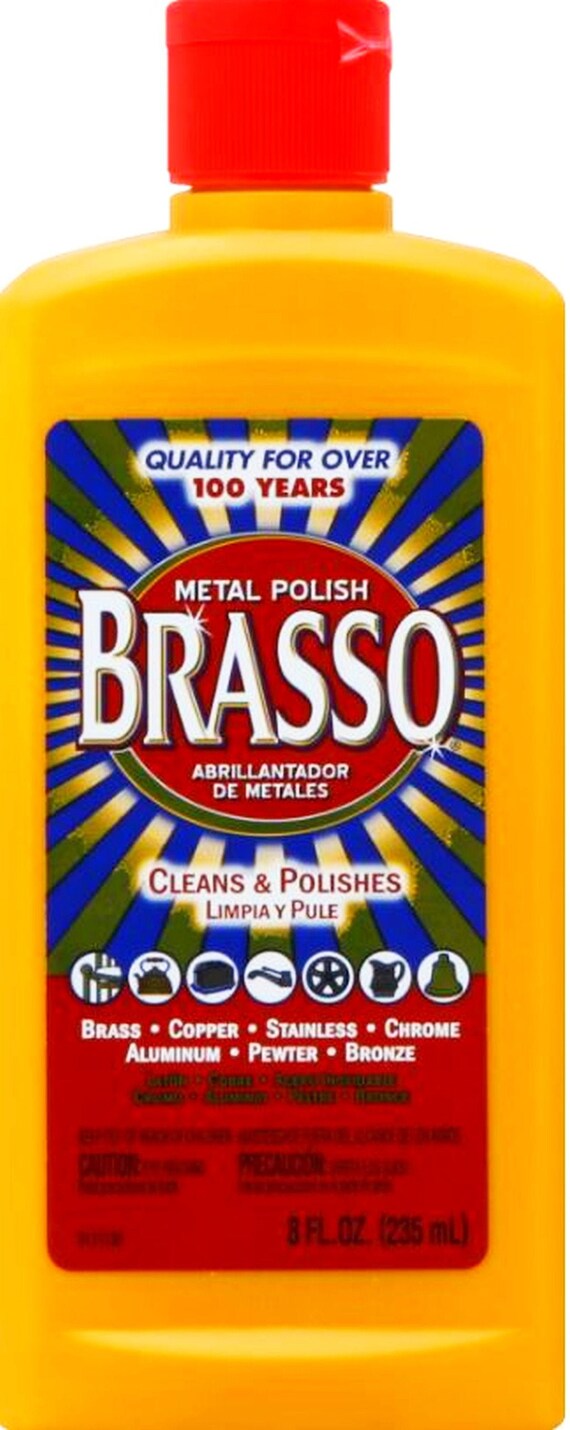 BRASSO Metal Polish Cleaner Creamy Lotion for BRASS Copper Stainless Chrome  Aluminum Pewter Bronze Metals 76523 -  Israel