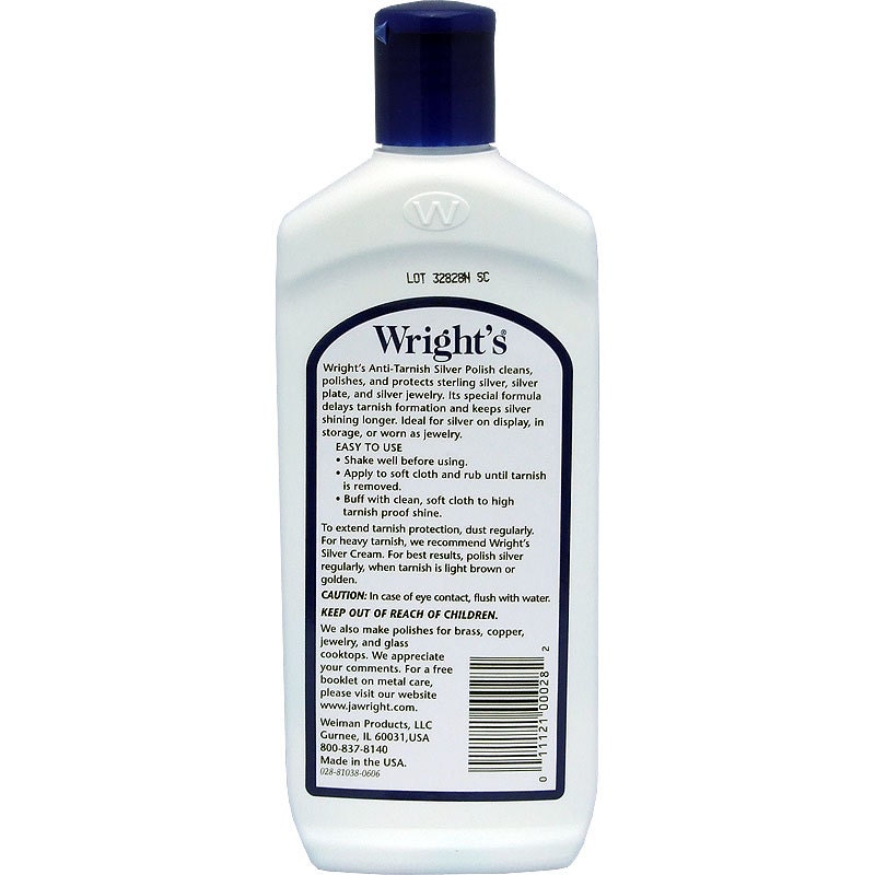 Silver Polish and Cleaner - 200 ML - Clean Shine and Polish Safe Protective  Prevent Tarnish