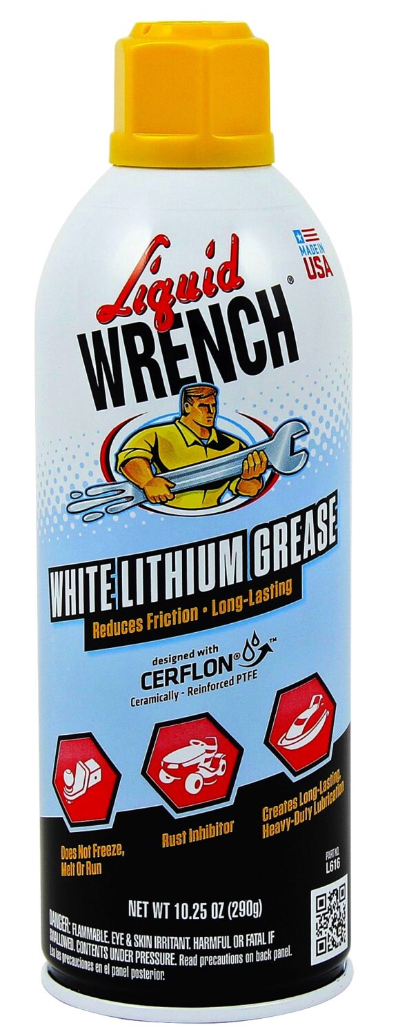 White Lithium GREASE 10.25 oz Aerosol Spray w/ Cerflon PTFE Etsy