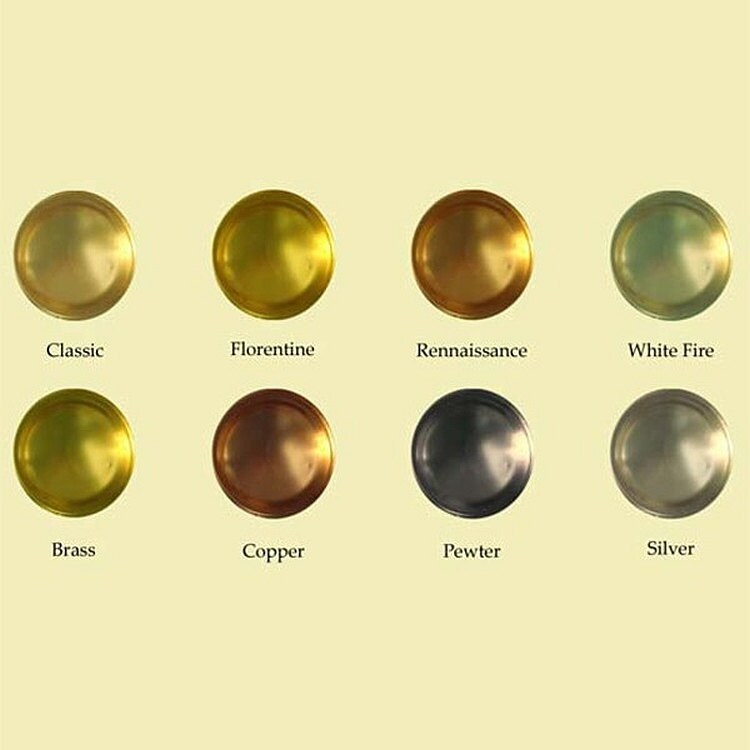 Classic Gold Color LIQUID LEAF Metallic Leafing Paint Gilding Finish