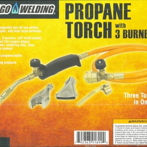 Soldering Jewelry Torch Kit With 5 Tips Oxygen/propane Melting
