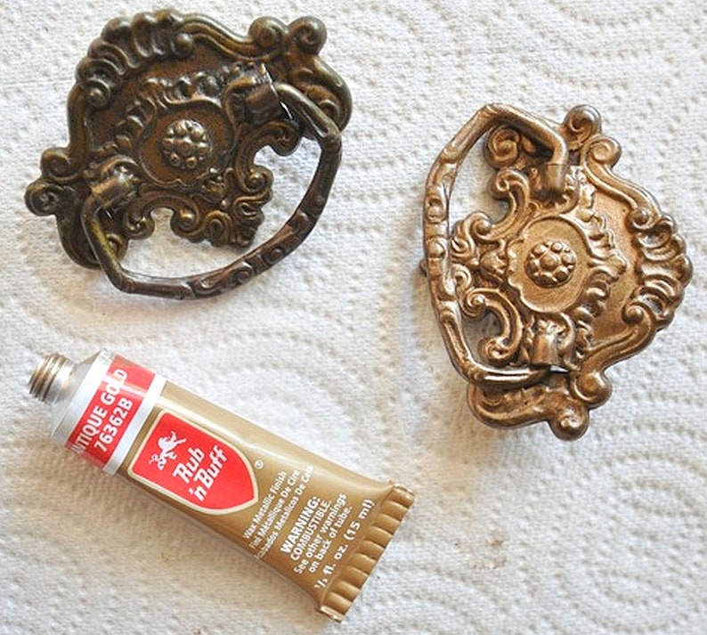 ANTIQUE GOLD Rub 'n Buff Metallic Finish Wood Metal Repair - Etsy