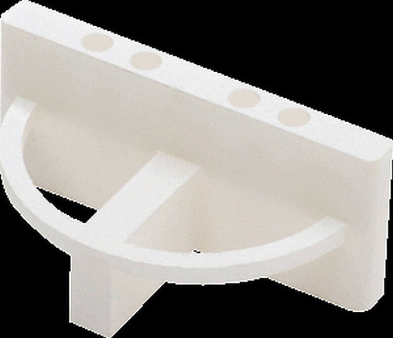 100 Tspacers for Offset Tile Brick Marble 1/8 3 Mm Two 2 Sided WHITE Plastic T Spacer Straight