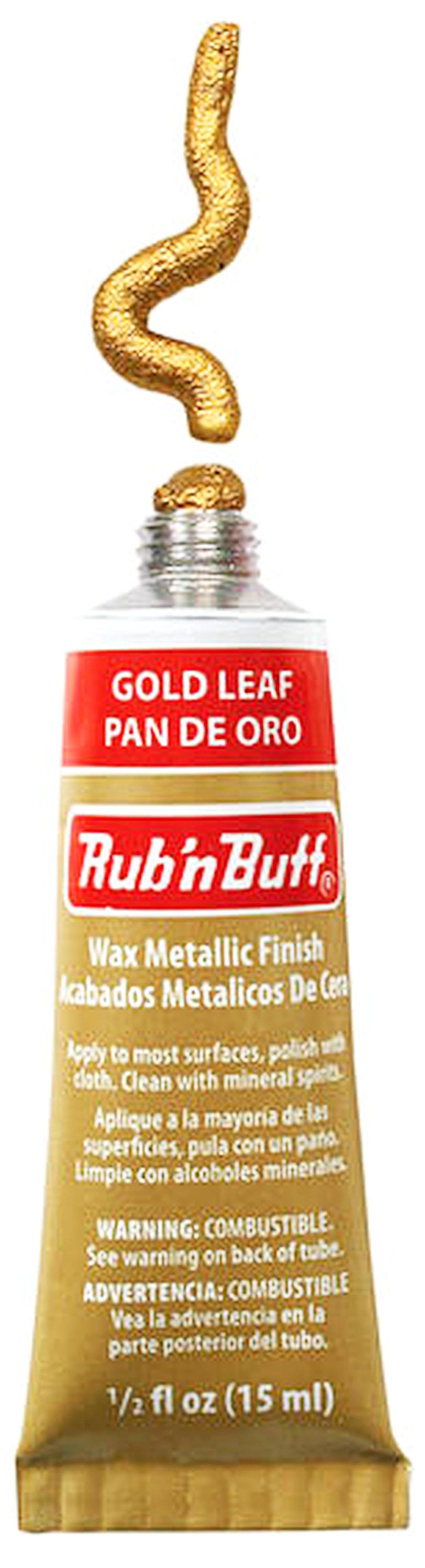 Rub 'n Buff Autumn Gold Metallic Wax Finish .5oz
