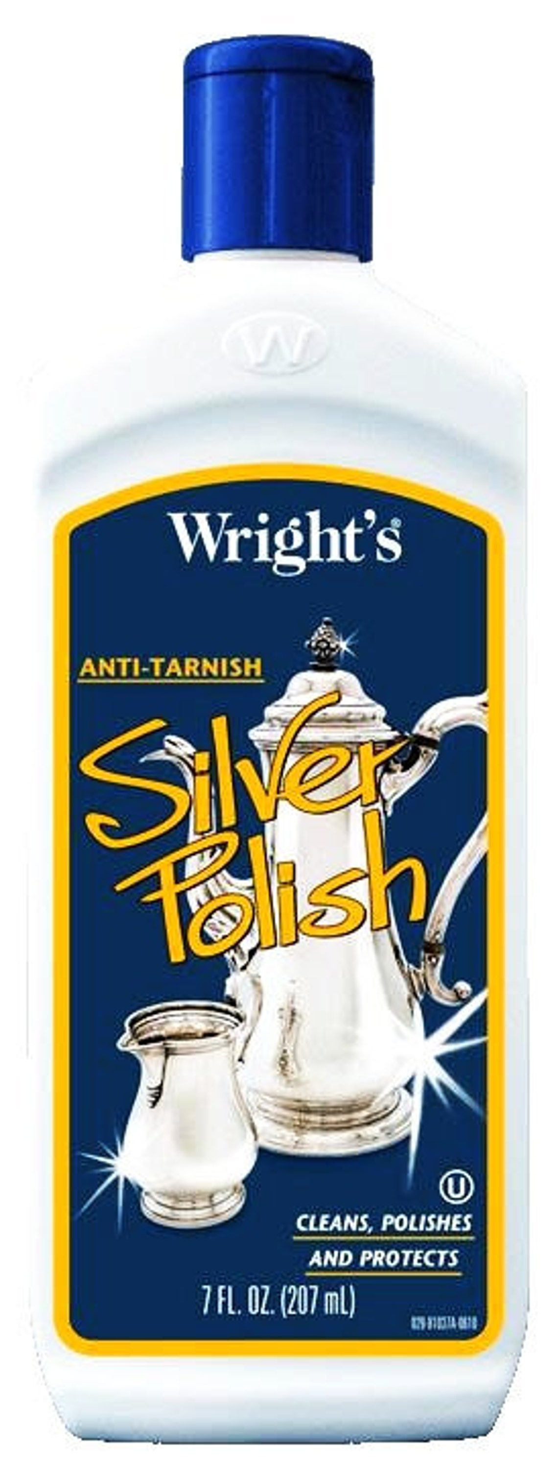 WRIGHT'S SILVER POLISH Cleaner Anti Tarnish Clean Polishing Creamy Aqua