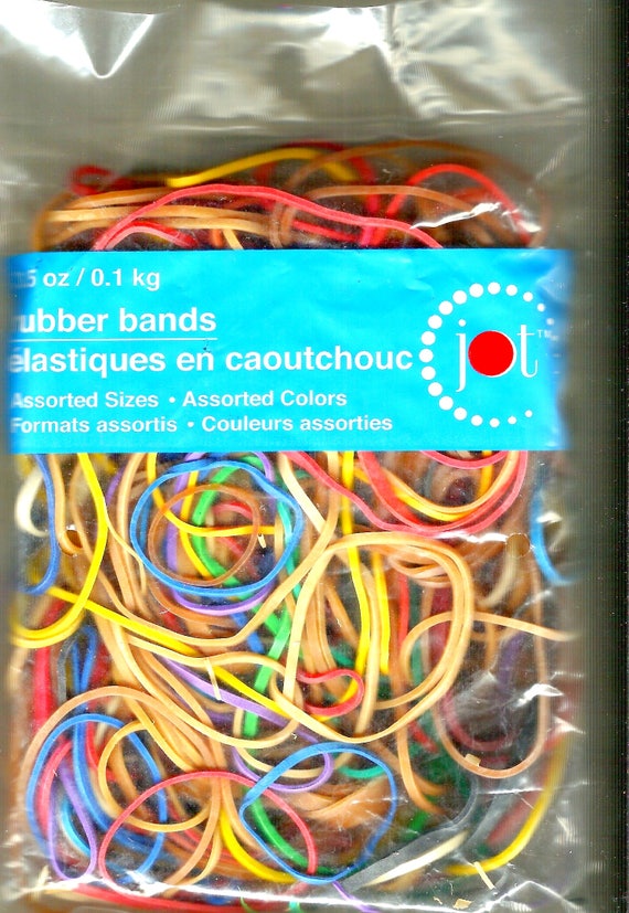 Assorted Rubber Bands, 3.5-oz. Packs