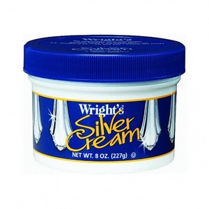 WRIGHT'S SILVER POLISH Cleaner Anti Tarnish Clean Polishing Creamy