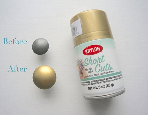 Krylon Short Cuts Spray Paint - Gold Leaf 3 oz