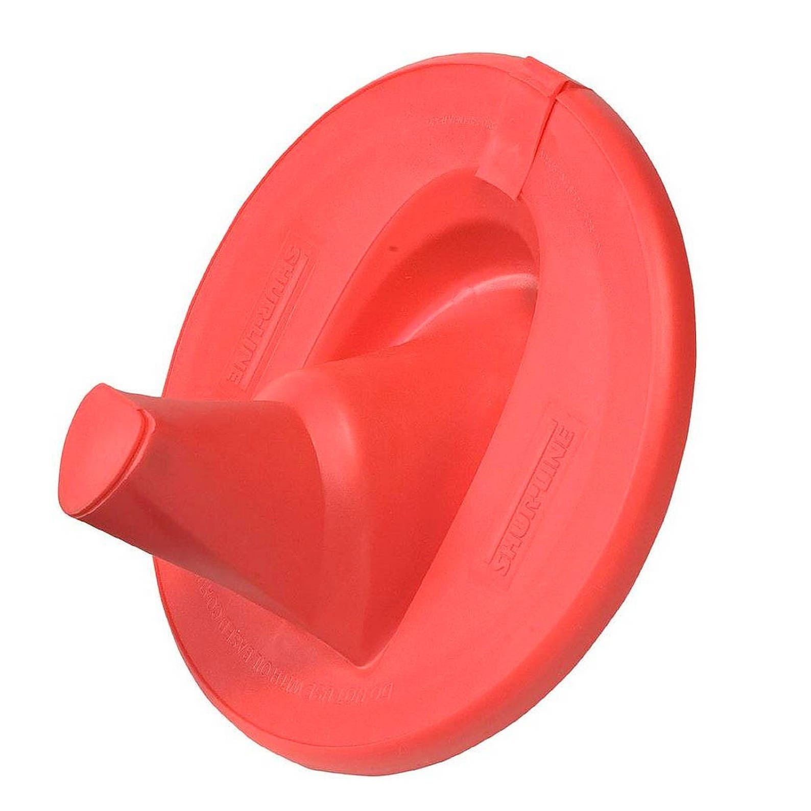 Red 1 Gallon Paint Can LID With Store & Silicone Pour Spout Sure