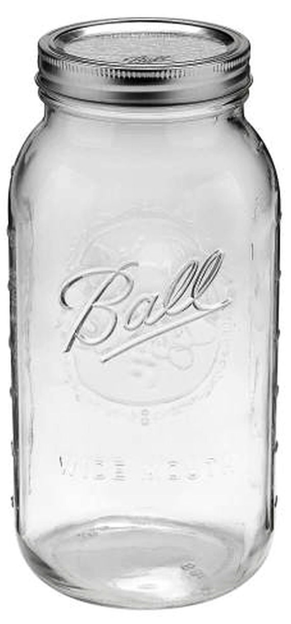 Mason jar 2024 64 oz