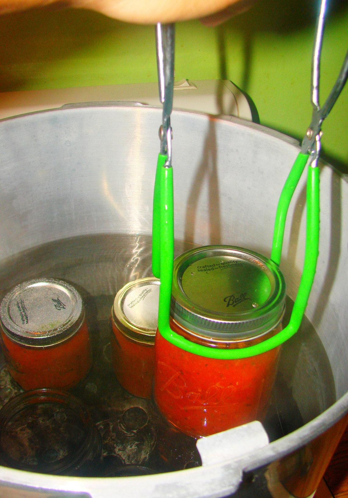 CANNING JAR LIFTER Grabber Tongs Insulated Handle Stainless Etsy