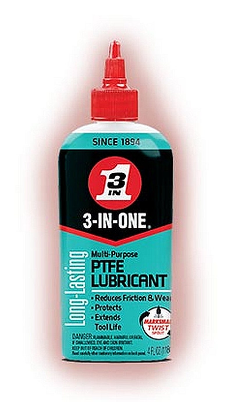 3INONE 100 PTFE Liquid Lubricant Long Lasting High Temperature