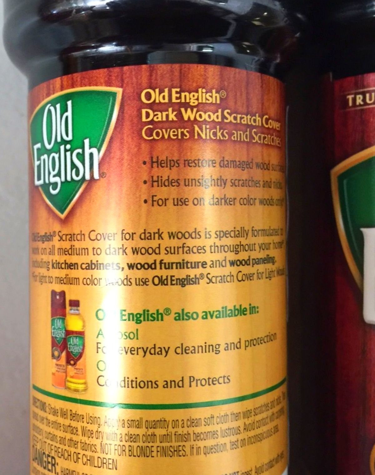 Scratch Cover Liquid for Dark Woods Brown for Wood Furniture Etsy