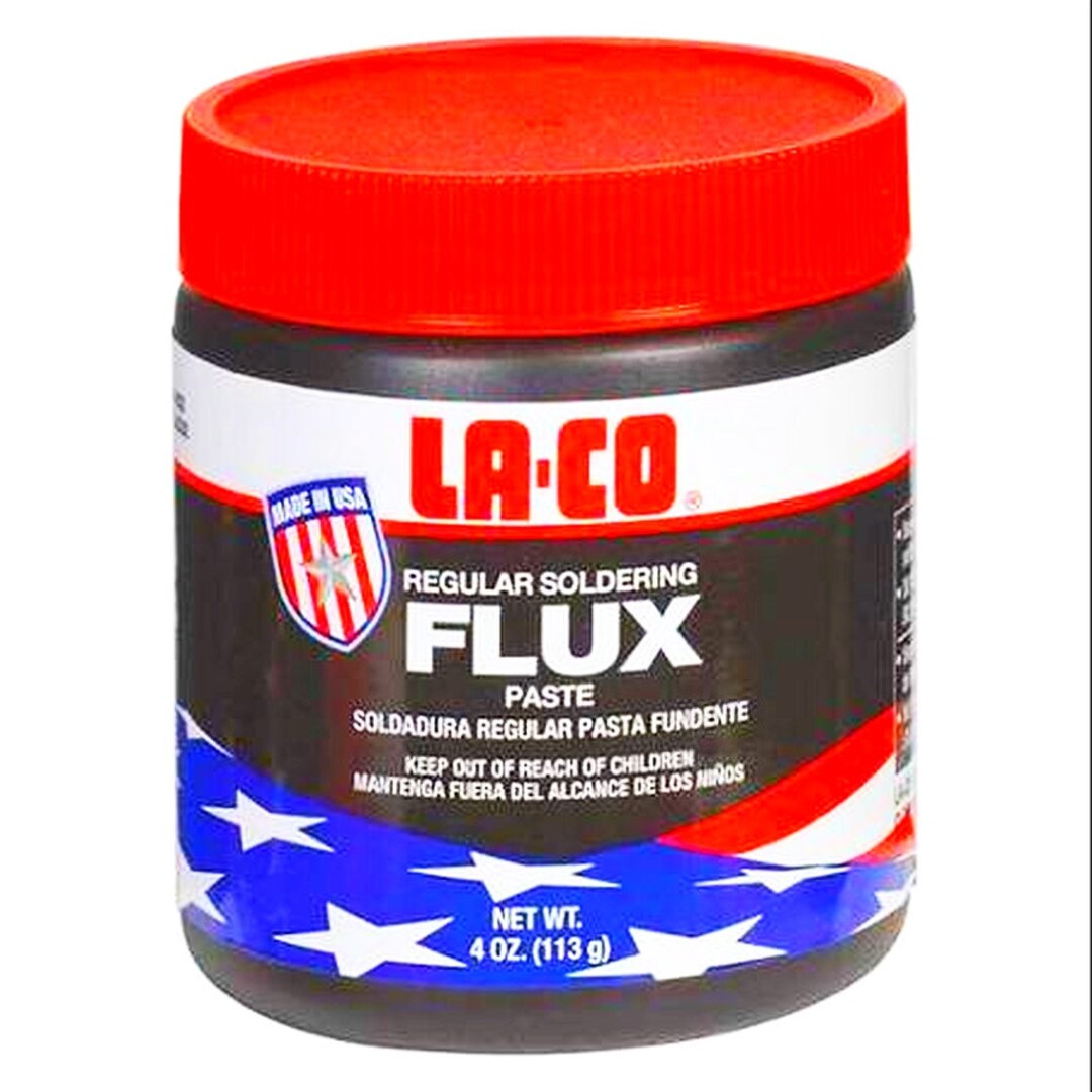 Laco Lead Free Water Soluble Regular SOLDERING FLUX Paste Non Toxic