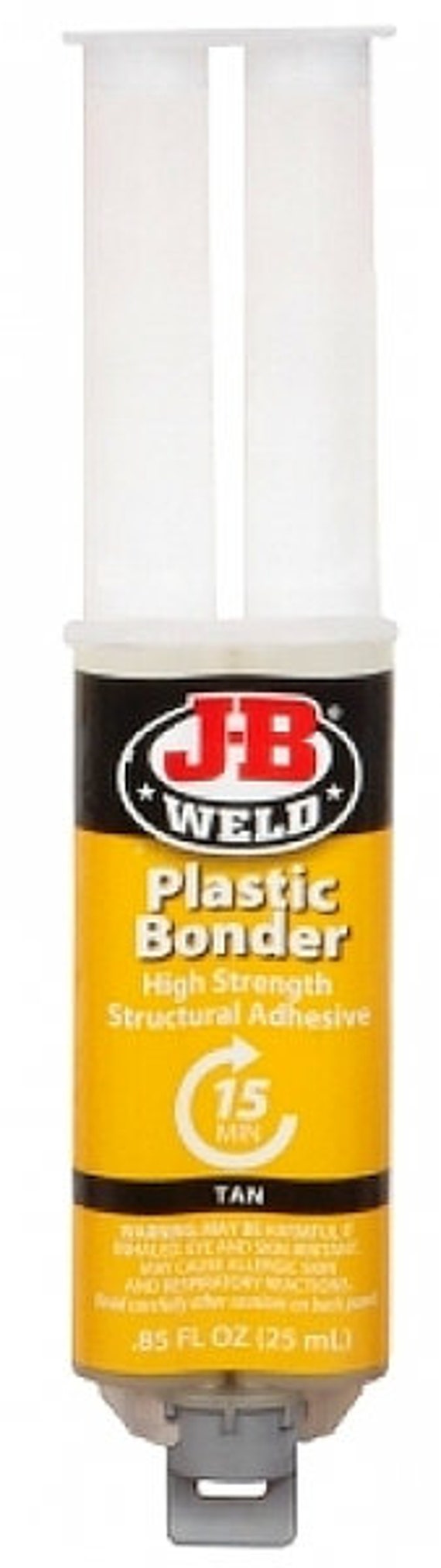 J-B Weld Plastic Bonder Brown Epoxy Adhesive 50133H