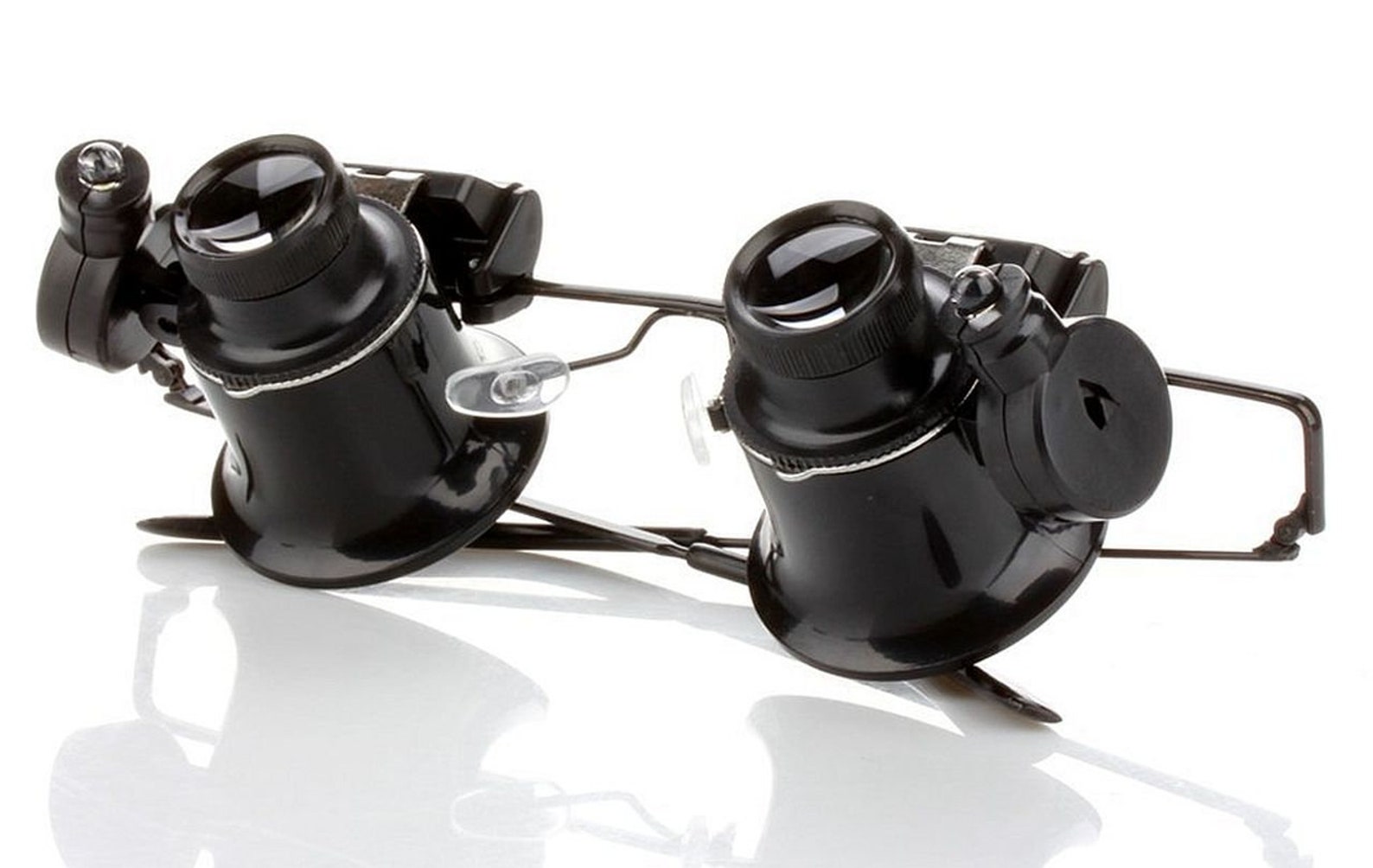 Dual Lens 20X MAGNIFYING Eye GLASSES W/ Led Lights 20 Power Etsy