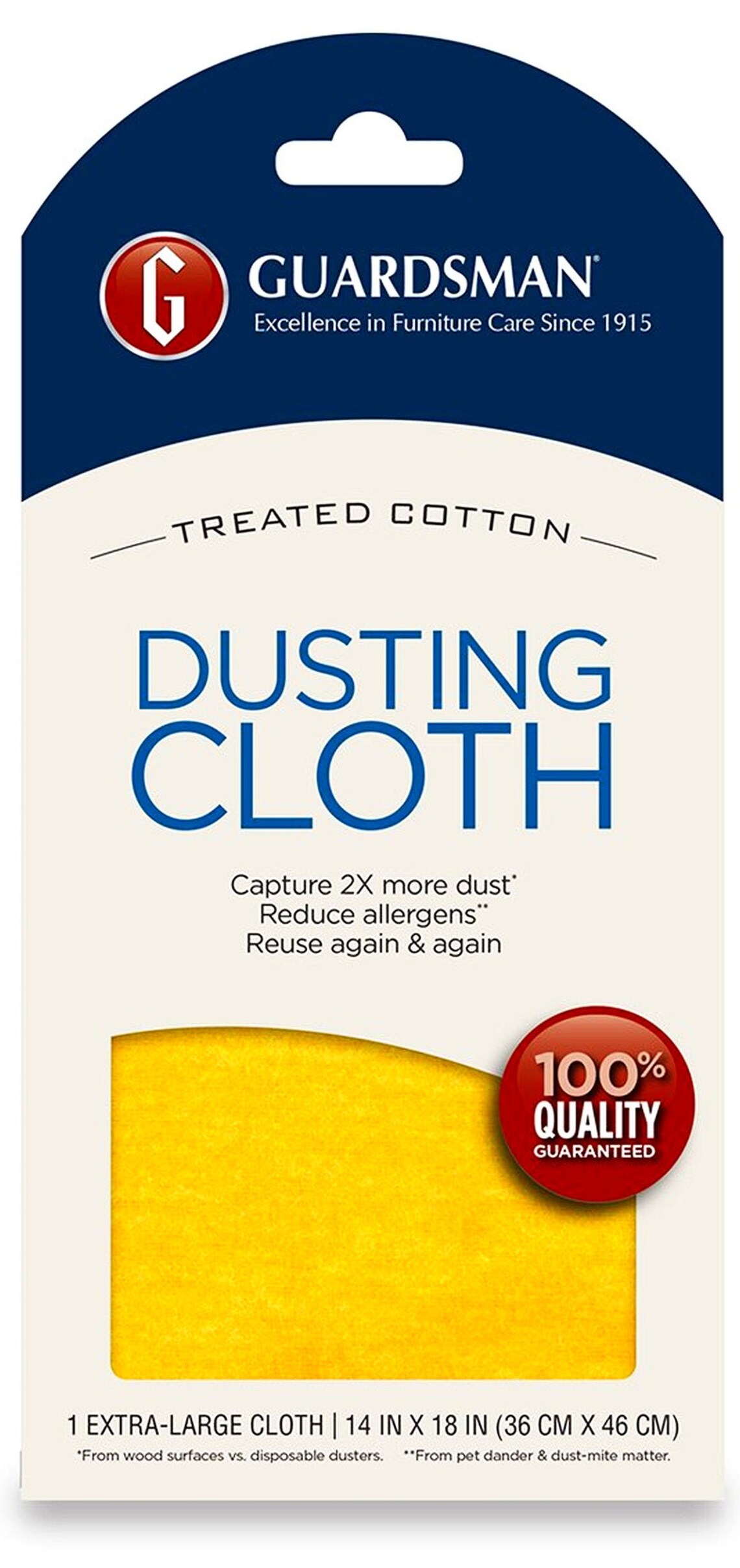1 Treated Furniture DUST CLOTH Ultimate Dusting Polishing Cleaning 100 Cotton for Wood