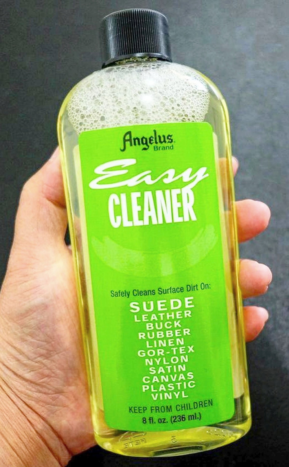 mint suede & nubuck foaming cleaner