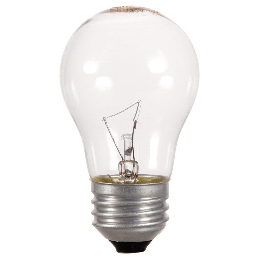 APPLIANCE Clear BULB 40 Watt E26 Incandescent With Filament for Work Light  E26 