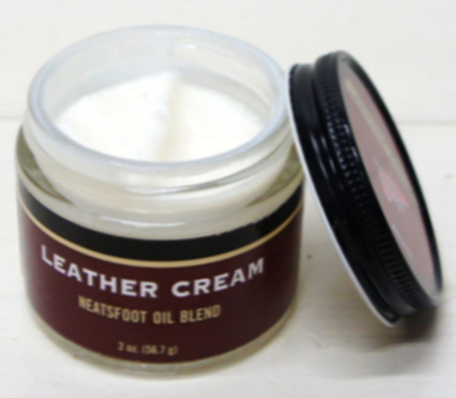 Leather Cream Blended Neatsfoot oil bLeNd lotion conditioner for Boots