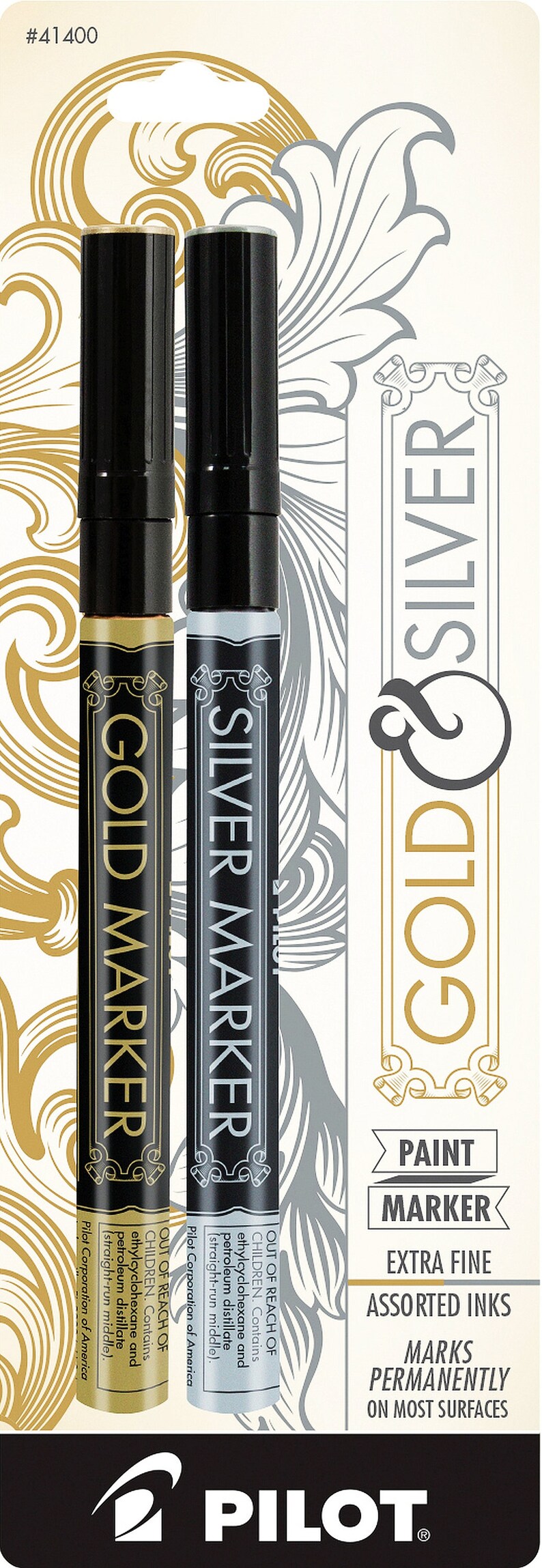 GOLD & SILVER Metallic Paint Markers oil based paint eXtra Etsy