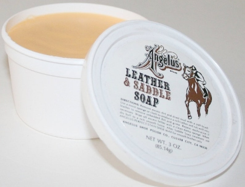 LEATHER & Saddle SOAP Paste Cleaner Conditioner for Boots Etsy