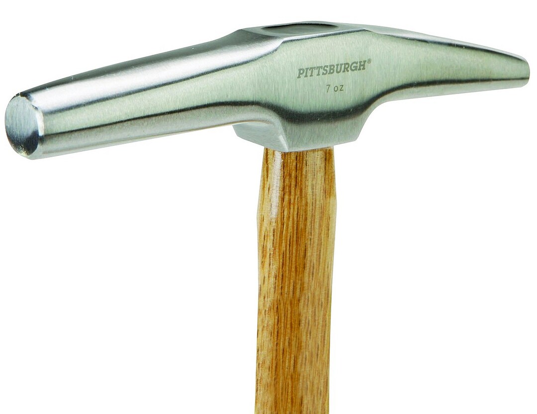 TACK Upholstery HAMMER 7 Ounce Oz Steel Head Wood Handle for Small Nail Upholsterers