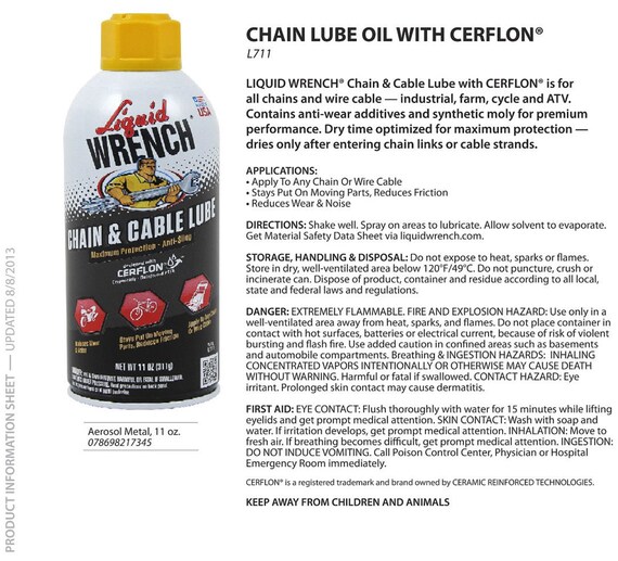liquid wrench chain lube bicycle