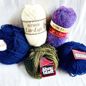 Rare Vintage Pure Wool European Yarn