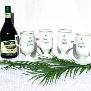 Vintage Sets of Four Irish Coffee Cocktail Glasses