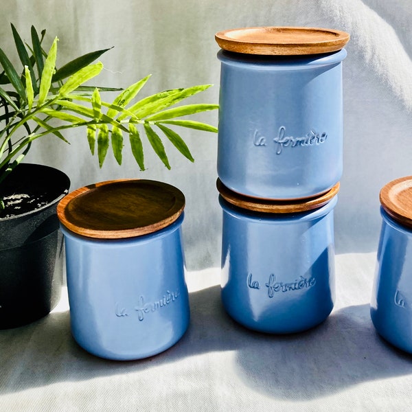 Cermer Ceramic Crocks with optional Bamboo Lids