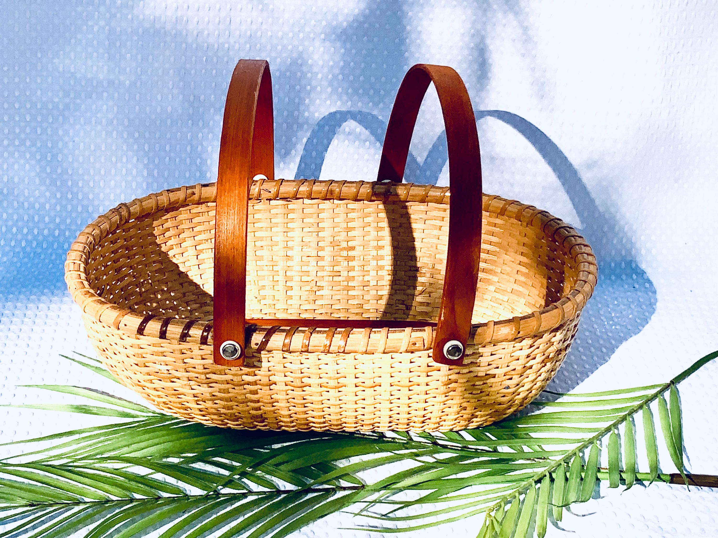 Nantucket Vintage Basket - Etsy