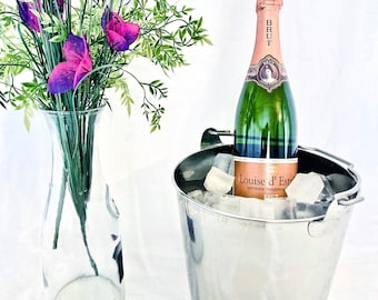 Mid Century Milk Pail Style Ice Bucket
