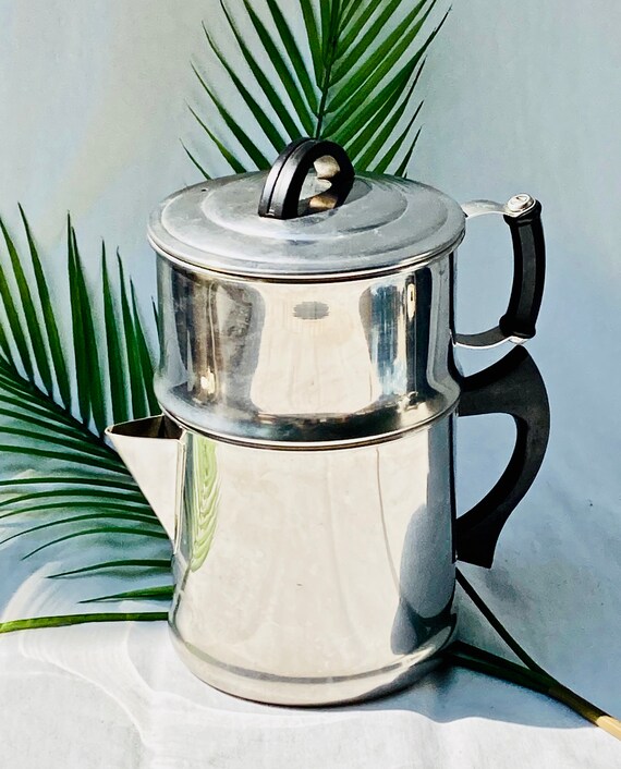 vintage campfire coffee pot