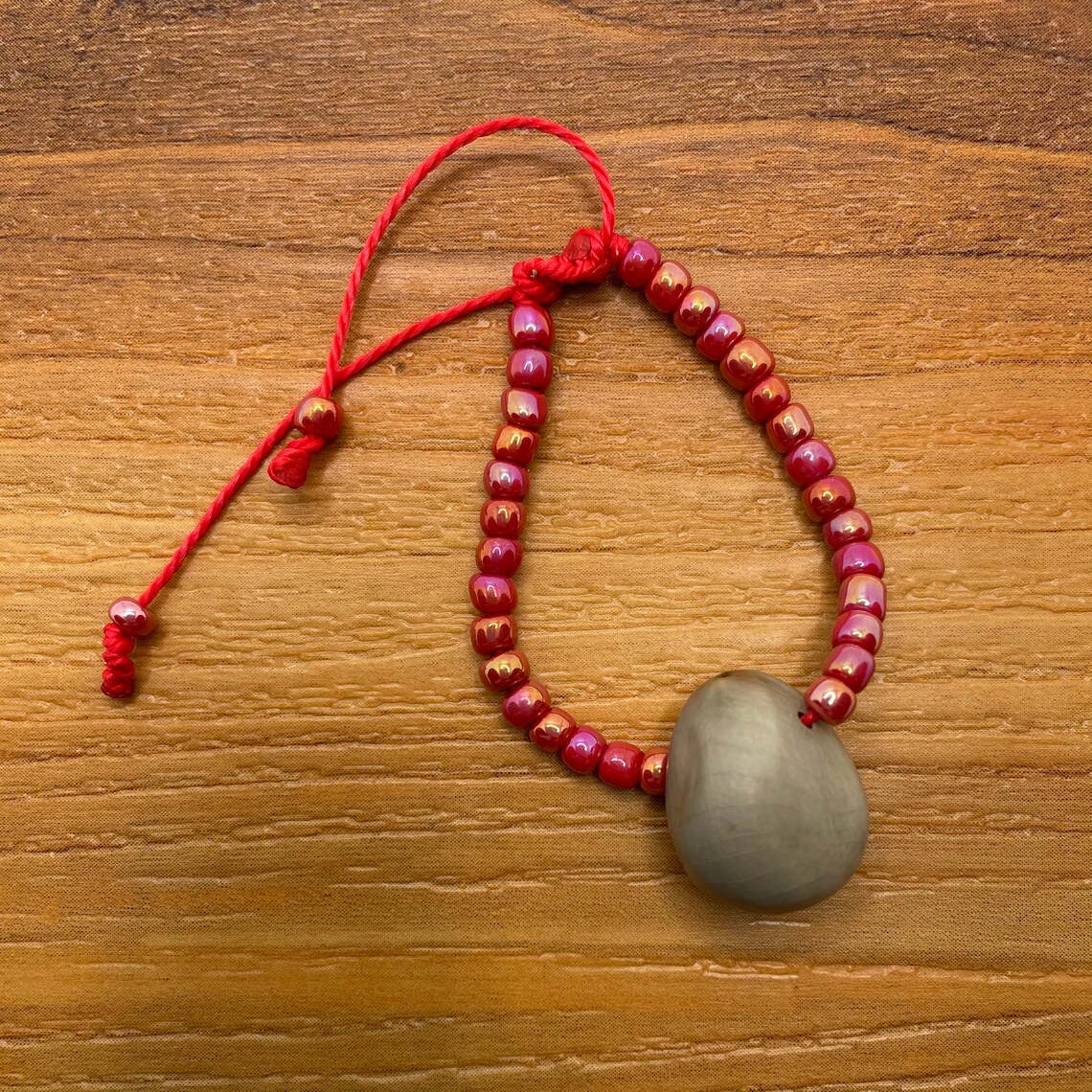 Evil Eye Bracelet ojo De Venado El Salvador Metallic Red Etsy