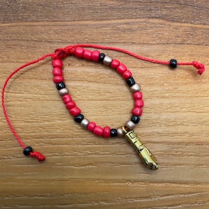 Puerto rican black hand bracelet sale