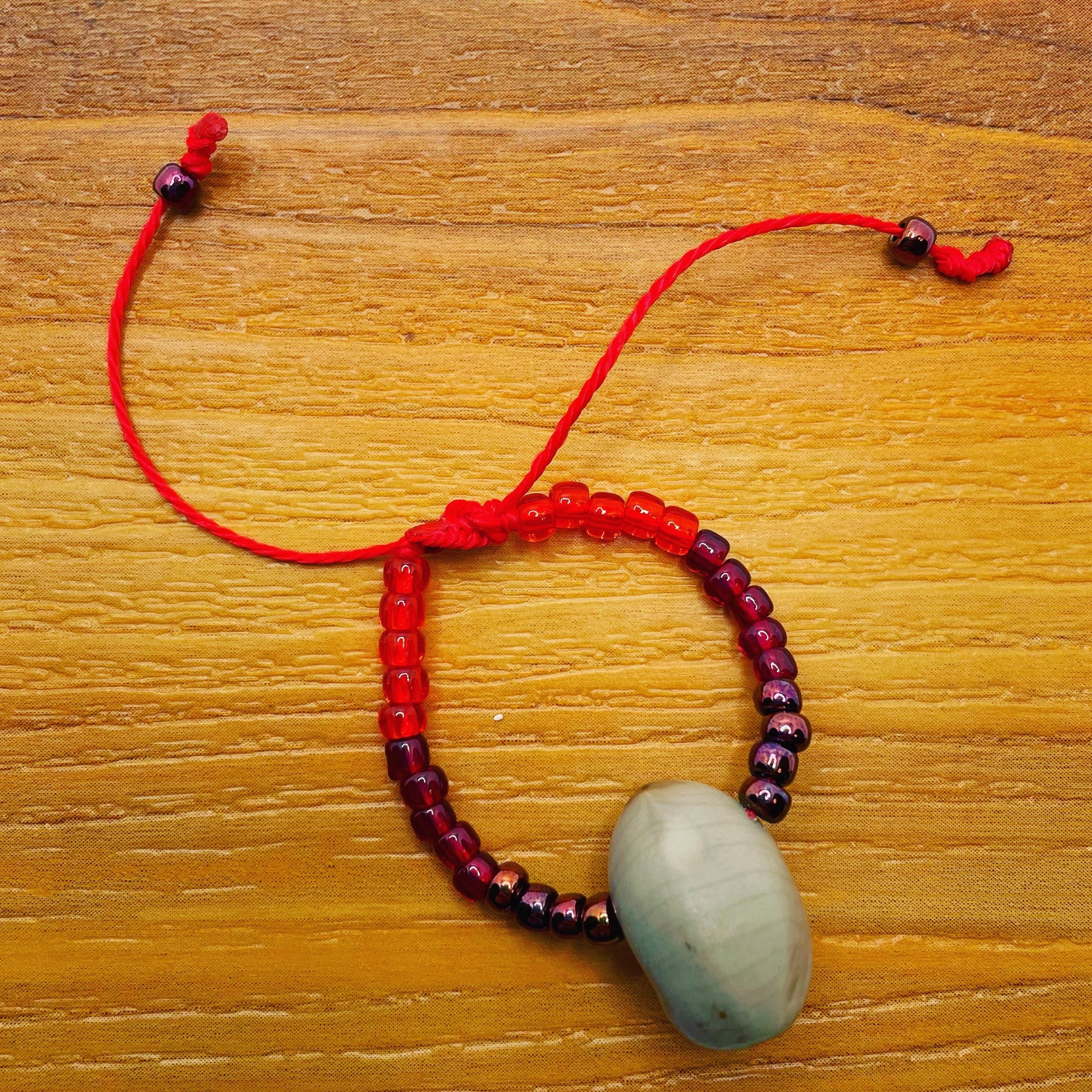 Evil Eye Bracelet ojo De Venado El Salvador Ombre Red Adjustable Child
