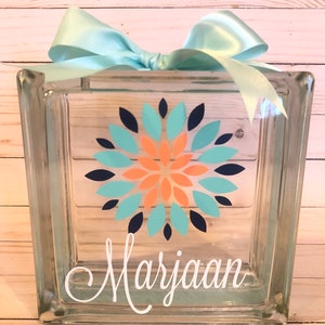 Salvadanaio girlie personalizzato, salvadanaio per bambini, salvadanaio personalizzato, salvadanaio di fiori, salvadanaio, salvadanaio per ragazze, decoro vivaio floreale