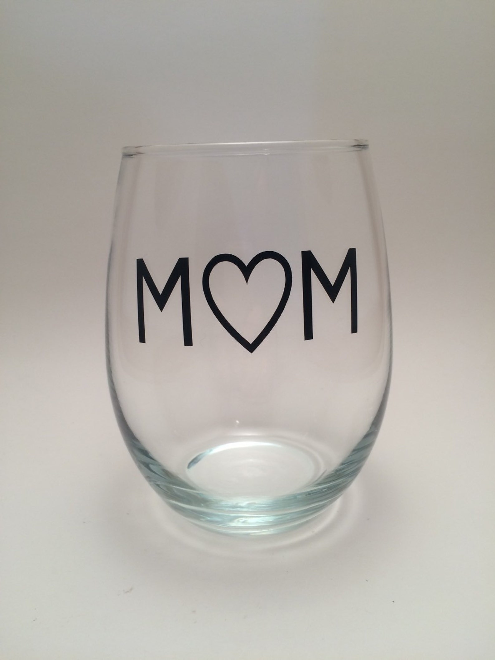 Mom Wine Glass Gift for Mom Mothers Day Gift Mom Stemless Etsy