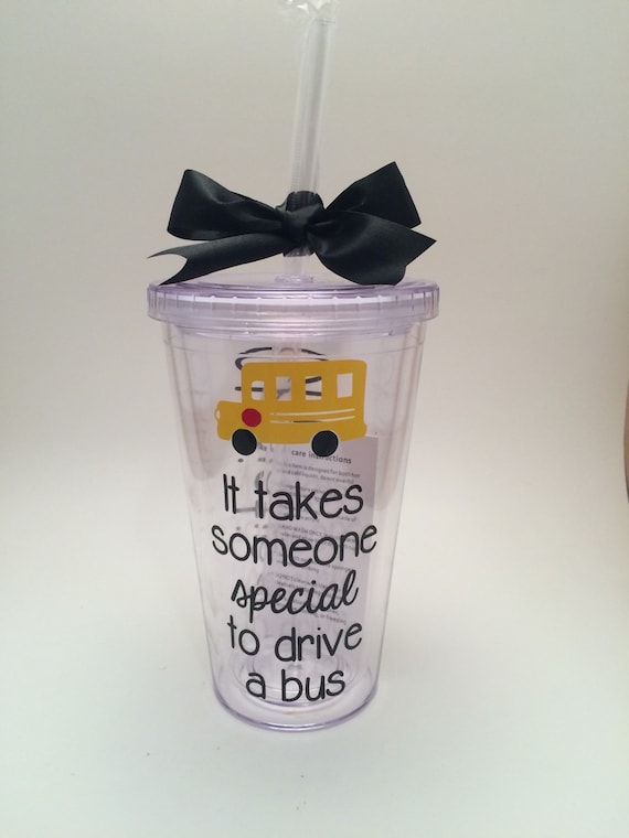 Regalo del conductor del autobús escolar Vaso del conductor | Etsy México