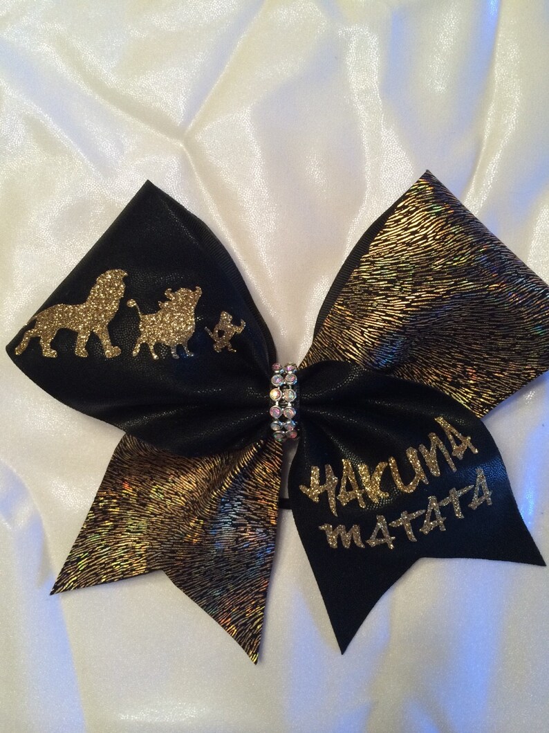 Hakuna Matata Cheer Bow