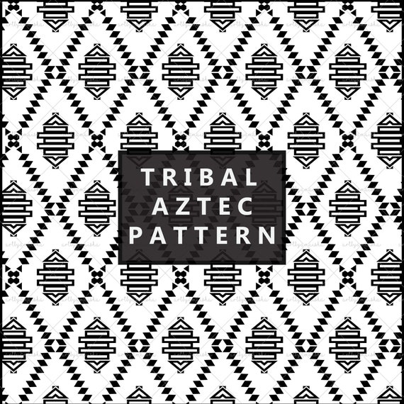 Easy Draw Aztec Pattern How To Draw Aztec Pattern