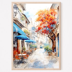 Sofia Print, Sofia Bulgaria, Bulgaria Painting, European Wall Art, European City Watercolor, Europe City Poster, Travel Print, Gift