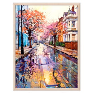 London Watercolor Painting Art Print, London Wall Art, England Poster, Travel Gift, Travel Poster, Housewarming, Wedding Gift